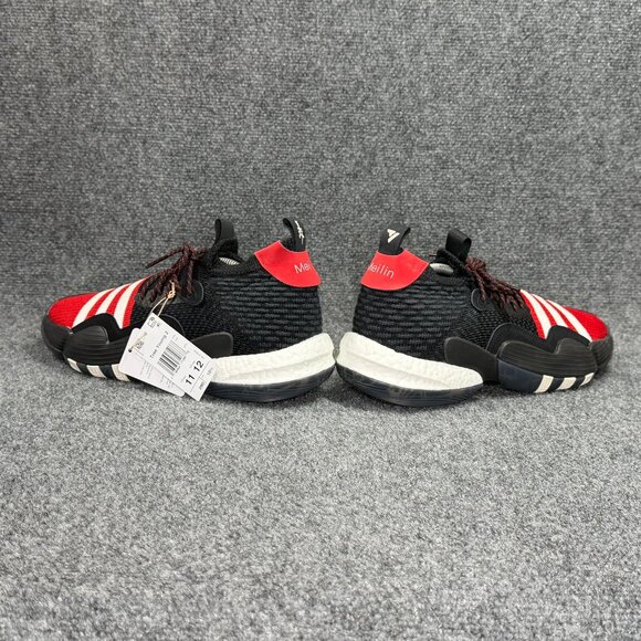 Adidas Trae Young 2 Basketball Shoes Mens 11 Chinese New Year Black Red Athletic main image 11